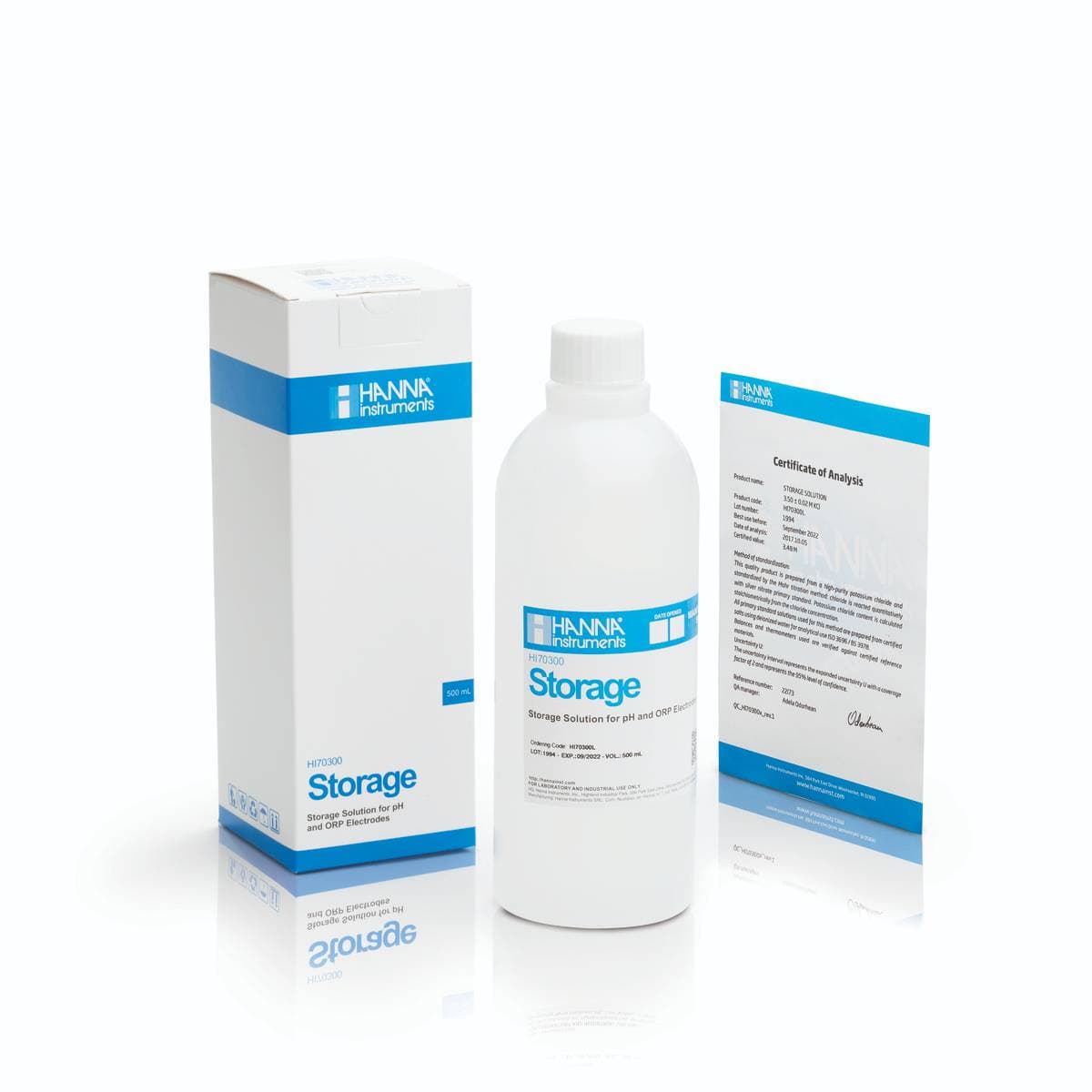 Hanna HI70300L soluție de păstrare pentru electrozi pH și ORP, 500 ml