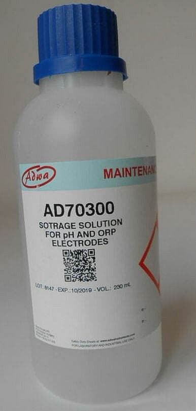 ADWA AD70300 soluție de păstrare pentru electrozi pH, 230 ml