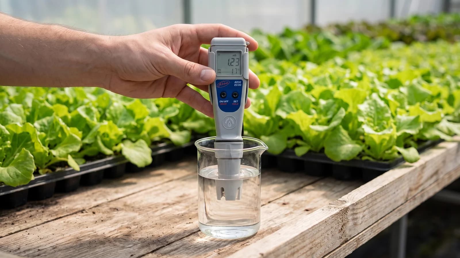 ADWA AD32 aparat EC/TDS pentru soluții nutritive
