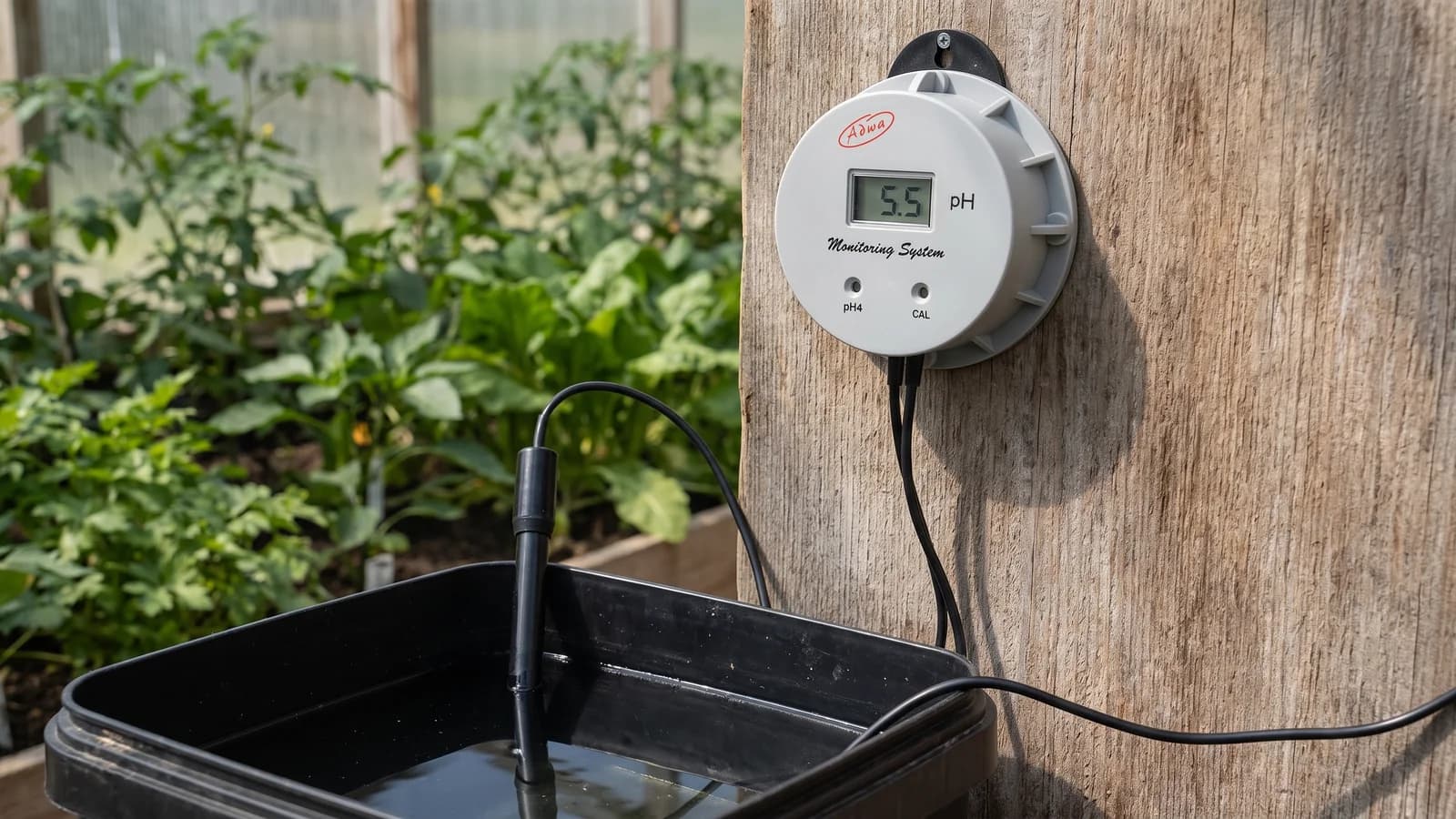 ADWA ECO209 monitor pentru măsurarea continuă a pH-ului
