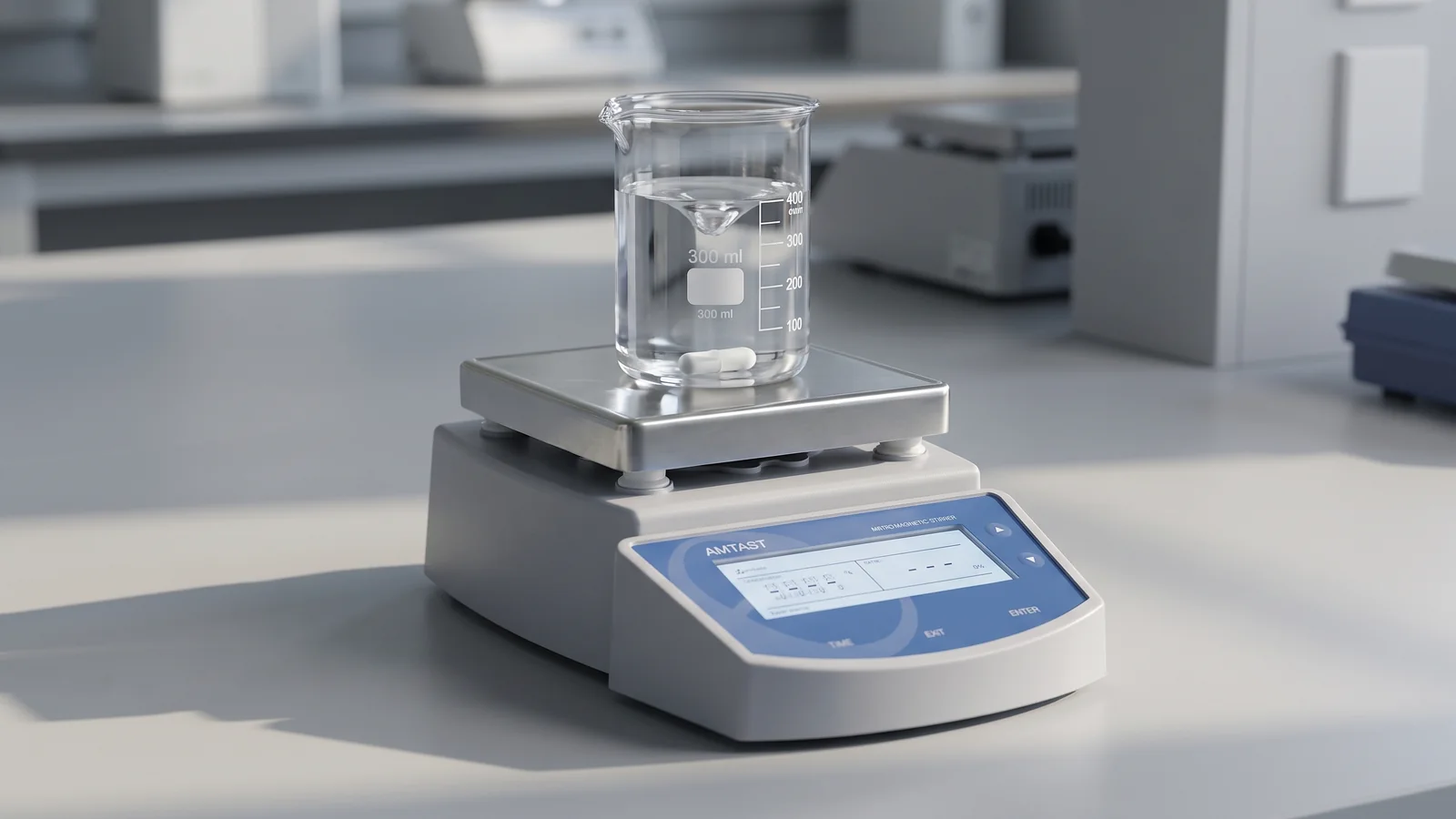 MS-200 agitator magnetic digital, până la 2 l